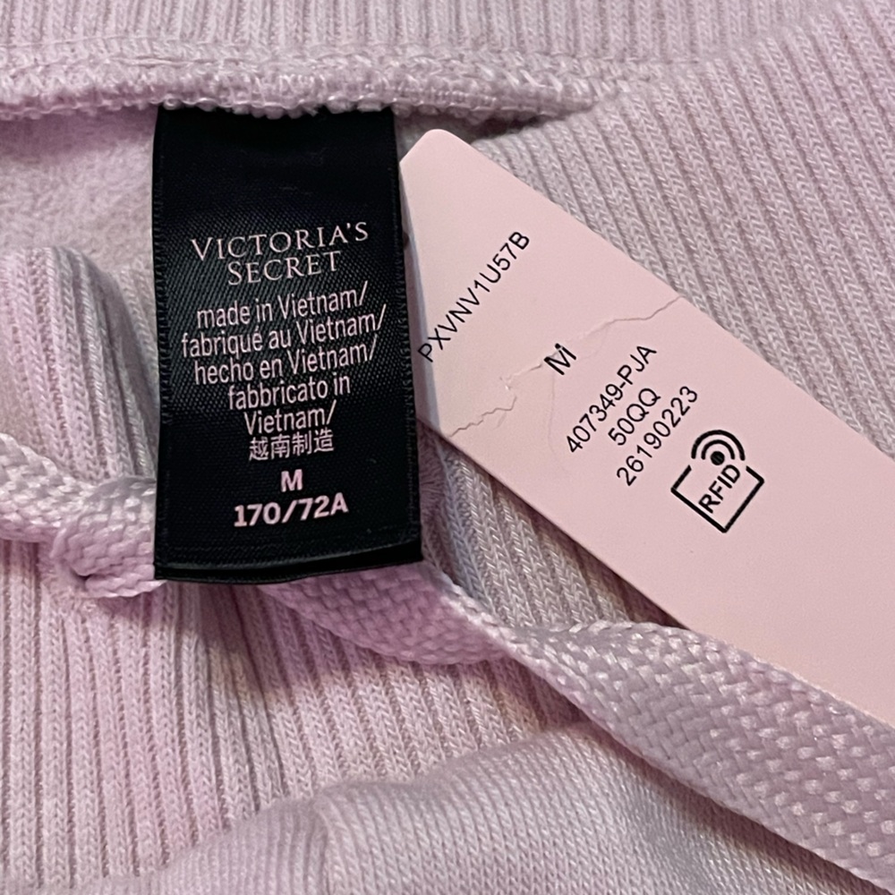 Victoria's Secret Light Purple Women’s Fleece Jogger Size M - Picture 6 of 12